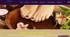 Desktop Screenshot of botaniqueskinandspa.com